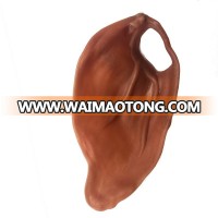 High quality dental pig ear for dog pet snacks