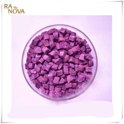 100% natural material Freeze Dried purple Sweet potato dog food/ pet snack