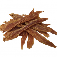 Pet food natural duck jerky organic pet treats