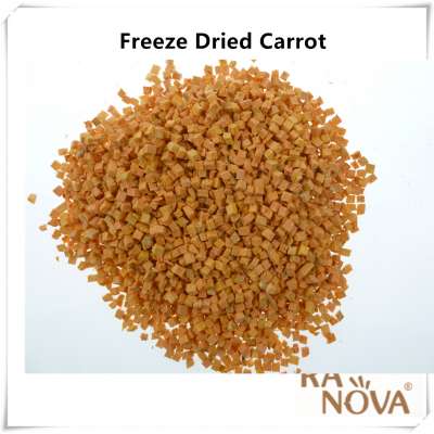 Freeze Dried Carrot Freeze Dried Fruits and Vegetable Mixture for reptiles small pet food and snacks